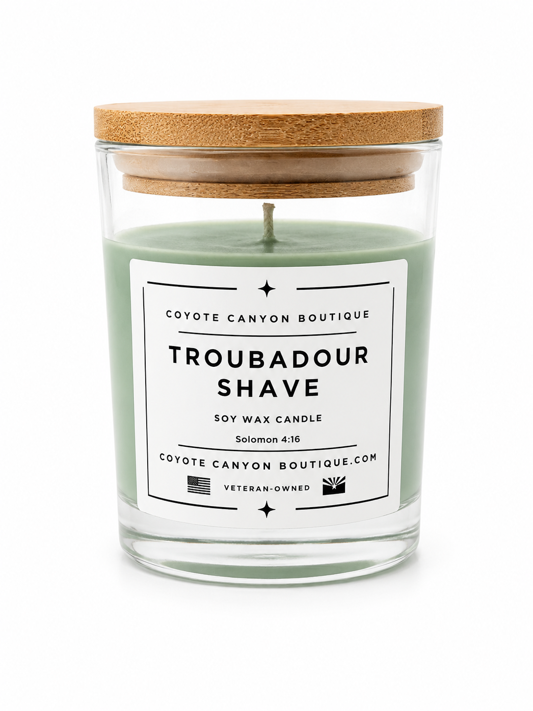 Troubadour Shave Candle